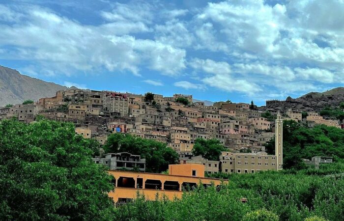 Scenic Drive: Enjoy a picturesque drive from Marrakech to the Atlas Mountains, passing through charming Berber villages, olive groves, and terraced fields. Marvel at the changing landscapes and soak in the tranquility of the surroundings.